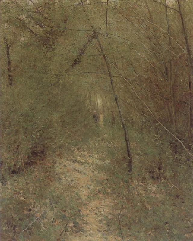 Karl Nordstrom A Clearing in the Woods at Grez oil painting image